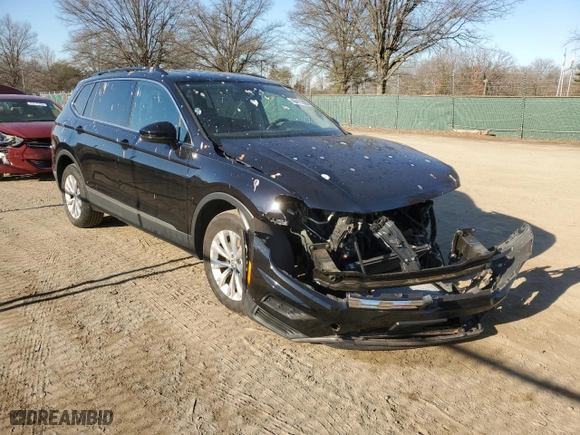2018 Volkswagen Tiguan SEL with VIN 3VV3B7AX5JM152352, listed as a Copart auction lot 46411295 with 75,462 mi miles and Salvage Title. Bid and sale history available at carsss.com. Image 4.