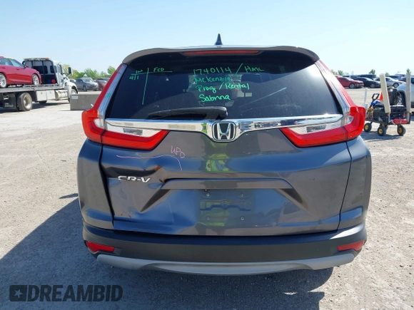 2019 Honda CR-V EX with VIN 5J6RW1H58KA042502, listed as a IAAI auction lot 42001700 with 117,396 mi miles and . Bid and sale history available at DreamBid. Image 16.