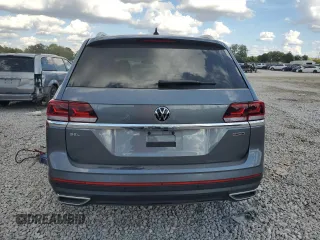 2022 Volkswagen Atlas SEL with VIN 1V2BP2CA8NC502506, listed as a Copart auction lot 70981634 with 34,960 mi miles and Salvage title. Bid and sale history available at DreamBid. Image 6.