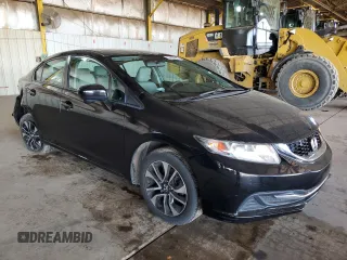 2015 Honda Civic EX z VIN 19XFB2F80FE209090, wystawiony jako Copart lot #53908945 z przebiegiem 90 590 mil mil oraz Szkoda całkowita • Salvage title. Historia ofert i sprzedaży dostępna na DreamBid. Obrazek 4.