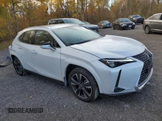 2024 Lexus UX 250h Premium with VIN JTHP9JBHXR2077083, listed as a Copart auction lot 76112004 with 22,385 mi miles and Salvage title. Bid and sale history available at DreamBid. Image 4.