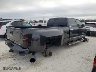 2015 GMC Sierra 3500HD Denali with VIN 1GT424E80FF657761, listed as a Copart auction lot 75131604 with 78,011 mi miles and Non Repairable. Bid and sale history available at carsss.com. Image 3.
