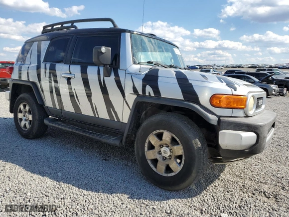2007 Toyota FJ Cruiser with VIN JTEBU11FX70007761, listed as a Copart auction lot 50831035 with 238,003 mi miles and Salvage Title. Bid and sale history available at carsss.com. Image 4.