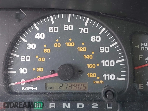 1999 Toyota 4Runner SR5 with VIN JT3GN86R8X0109096, listed as a IAAI auction lot 42322358 with 273,905 mi miles and . Bid and sale history available at DreamBid. Image 15.