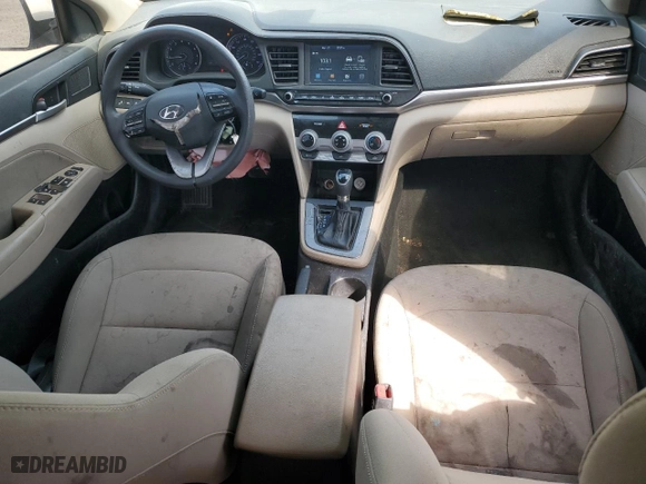 2019 Hyundai Elantra SEL with VIN 5NPD84LF6KH469908, listed as a Copart auction lot 49059455 with 109,200 mi miles and Salvage Title. Bid and sale history available at carsss.com. Image 8.