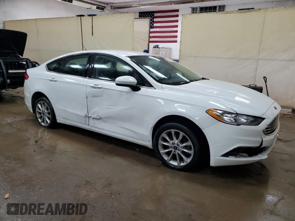 2017 Ford Fusion SE with VIN 3FA6P0HDXHR262140, listed as a Copart auction lot 86838574 with 75,897 mi miles and Clean Title. Bid and sale history available at carsss.com. Image 4.