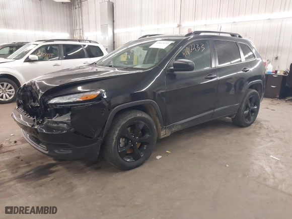 2016 Jeep Cherokee Sport with VIN 1C4PJMAB3GW375360, listed as a IAAI auction lot 41813233 with 100,780 mi miles. Bid and sale history available at carsss.com. Image 19.