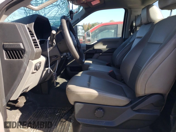 2020 Ford F-250 XL with VIN 1FTBF2B6XLEE98980, listed as a Copart auction lot 76969654 with 46,186 mi miles and Salvage title. Bid and sale history available at DreamBid. Image 7.