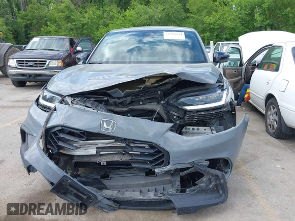 2024 Honda HR-V Sport with VIN 3CZRZ2H59RM764412, listed as a IAAI auction lot 42264334 with 19,406 mi miles and . Bid and sale history available at DreamBid. Image 6.
