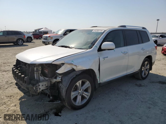 2011 Toyota Highlander Limited z VIN 5TDDK3EH7BS043407, wystawiony jako Copart lot #64230775 z przebiegiem 158 760 mil mil oraz Szkoda całkowita • Salvage title. Historia ofert i sprzedaży dostępna na DreamBid. Obrazek 1.