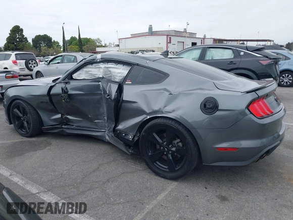 2021 Ford Mustang GT with VIN 1FA6P8CF8M5137349, listed as a IAAI auction lot 41896001 with Not Provided miles. Bid and sale history available at carsss.com. Image 14.