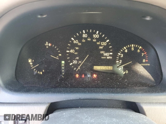 2001 Lexus RX 300 with VIN JTJGF10U410103362, listed as a Copart auction lot 85323674 with 117,263 mi miles and Salvage Title. Bid and sale history available at DreamBid. Image 9.