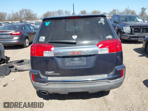 2016 GMC Terrain SLE with VIN 2GKALMEK6G6292451, listed as a IAAI auction lot 41763480 with 140,182 mi miles. Bid and sale history available at carsss.com. Image 17.