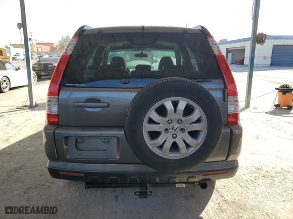 2005 Honda CR-V EX SE with VIN JHLRD78985C024966, listed as a Copart auction lot 44154845 with 410,540 mi miles and Salvage Title. Bid and sale history available at carsss.com. Image 6.