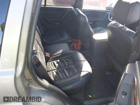 2001 Jeep Grand Cherokee Limited with VIN 1J4GW58N11C650606, listed as a IAAI auction lot 41722256 with 1 mi miles. Bid and sale history available at carsss.com. Image 8.