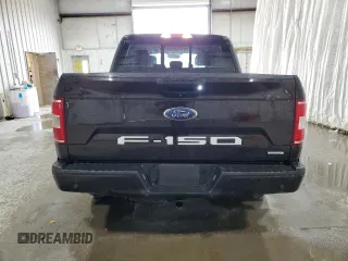 2018 Ford F-150 XL with VIN 1FTEW1EP0JFD65793, listed as a Copart auction lot 45498705 with 86,022 mi miles and Salvage Title. Bid and sale history available at carsss.com. Image 6.