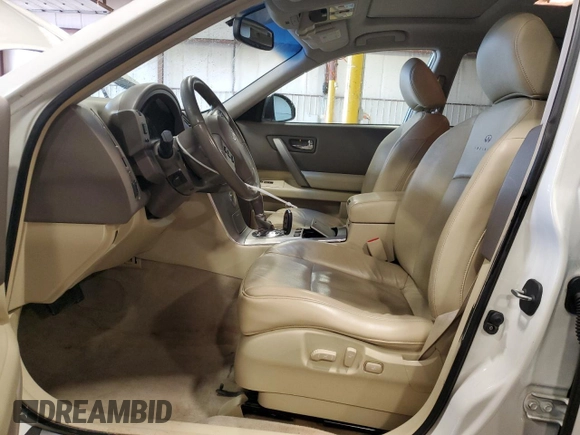 2008 Infiniti FX with VIN JNRAS08W18X209287, listed as a Copart auction lot 51643445 with 101,437 mi miles and Salvage title. Bid and sale history available at DreamBid. Image 7.