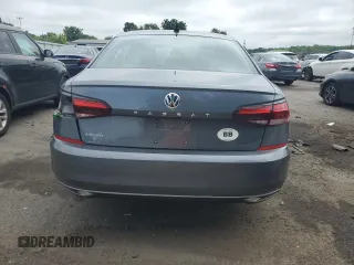 2020 Volkswagen Passat SE with VIN 1VWSA7A34LC021327, listed as a Copart auction lot 61075545 with 39,445 mi miles and Salvage title. Bid and sale history available at DreamBid. Image 6.
