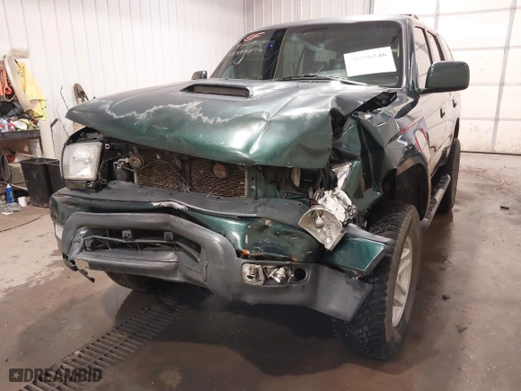 1999 Toyota 4Runner SR5 with VIN JT3HN86R6X0210142, listed as a IAAI auction lot 40396546 with 257,396 mi miles. Bid and sale history available at carsss.com. Image 6.