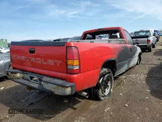 1999 Chevrolet Silverado 1500 with VIN 1GCEC14W5XZ177120, listed as a Copart auction lot 49986155 with 0 mi miles and Salvage Title. Bid and sale history available at carsss.com. Image 3.