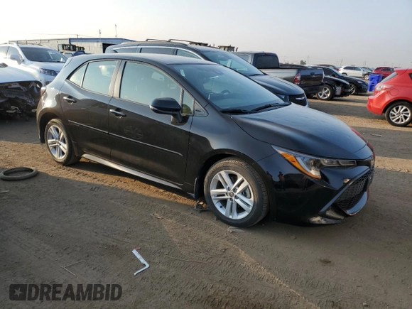 2019 Toyota Corolla Hatchback SE with VIN JTNK4RBE9K3069678, listed as a Copart auction lot 64467824 with 19,956 mi miles and Clean Title. Bid and sale history available at carsss.com. Image 4.