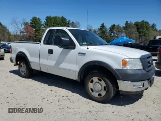 2005 Ford F-150 XL with VIN 1FTRF12W05KB89130, listed as a Copart auction lot 55062385 with 175,439 mi miles and Clean Title. Bid and sale history available at carsss.com. Image 4.
