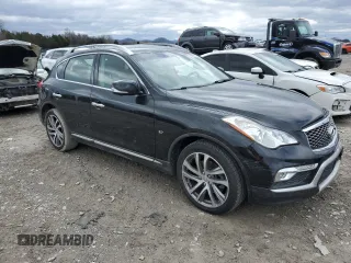 2017 Infiniti QX50 z VIN JN1BJ0RRXHM404924, wystawiony jako Copart lot #49245745 z przebiegiem 77 149 mil mil oraz Szkoda całkowita • Salvage title. Historia ofert i sprzedaży dostępna na DreamBid. Obrazek 4.