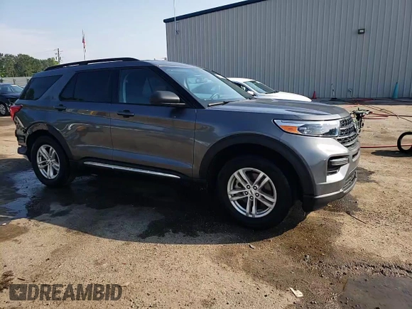 2023 Ford Explorer XLT with VIN 1FMSK7DH9PGB45255, listed as a Copart auction lot 57446875 with 11,782 mi miles and Salvage title. Bid and sale history available at DreamBid. Image 15.