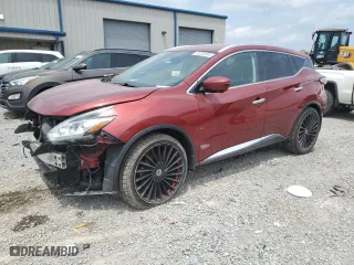 2015 Nissan Murano SV with VIN 5N1AZ2MG0FN289210, listed as a Copart auction lot 55344804 with 158,098 mi miles and Salvage Title. Bid and sale history available at carsss.com. Image 1.