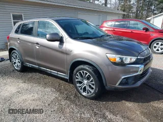 2017 Mitsubishi Outlander Sport ES 2.0 with VIN JA4AR3AU4HZ051385, listed as a IAAI auction lot 41867525 with 114,795 mi miles. Bid and sale history available at carsss.com. Image 1.