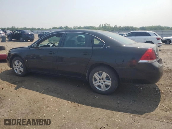 2008 Chevrolet Impala LS with VIN 2G1WB58KX89206766, listed as a Copart auction lot 60416895 with 189,415 mi miles and Salvage title. Bid and sale history available at DreamBid. Image 2.