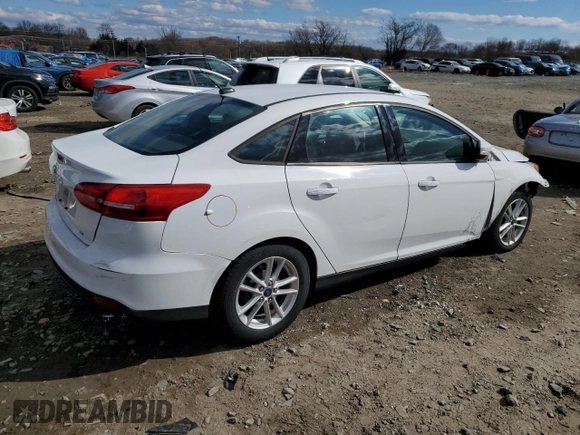 2015 Ford Focus SE with VIN 1FADP3F23FL217384, listed as a Copart auction lot 46570275 with 107,720 mi miles and Salvage Title. Bid and sale history available at carsss.com. Image 3.