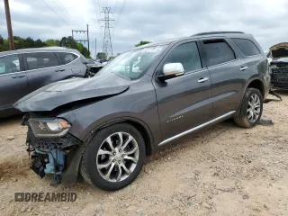 2017 Dodge Durango Citadel Anodized Platinum с VIN 1C4SDJET8HC753128, выставлен на аукционе Copart как лот 52612705 с пробегом 169 608 миль миль и Списание • Salvage title. История ставок и продаж доступна на DreamBid. Изображение 1.