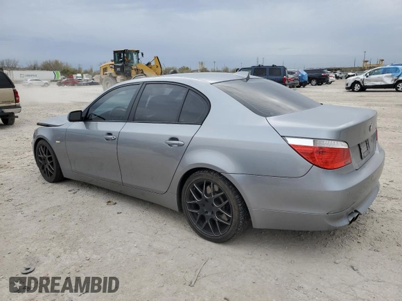 2006 BMW 5 Series 550i with VIN WBANB53526CP02300, listed as a Copart auction lot 80084714 with Not Provided miles and Salvage Title. Bid and sale history available at DreamBid. Image 2.