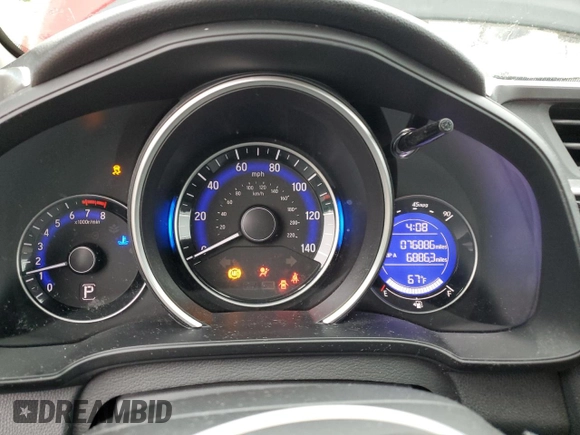 2015 Honda Fit LX с VIN 3HGGK5H5XFM779310, выставлен на аукционе Copart как лот 61281995 с пробегом 76 886 миль миль и Чистый • Clean title. История ставок и продаж доступна на DreamBid. Изображение 9.