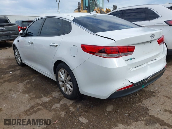 2017 Kia Optima LX with VIN 5XXGT4L36HG133567, listed as a IAAI auction lot 42282264 with 121,109 mi miles and . Bid and sale history available at DreamBid. Image 3.