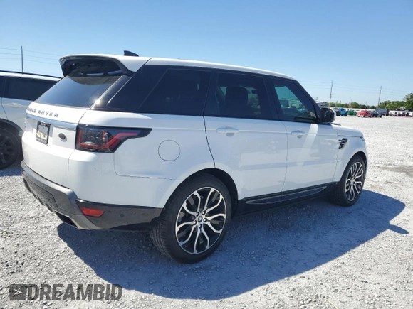2020 Land Rover Range Rover Sport HSE z VIN SALWR2SU1LA890785, wystawiony jako Copart lot #49615695 z przebiegiem 36 988 mil mil oraz Szkoda całkowita • Salvage title. Historia ofert i sprzedaży dostępna na DreamBid. Obrazek 3.