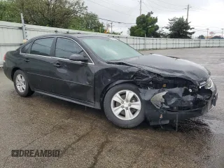 2012 Chevrolet Impala LS Fleet with VIN 2G1WF5E30C1149258, listed as a Copart auction lot 62842275 with 120,654 mi miles and Salvage title. Bid and sale history available at DreamBid. Image 4.