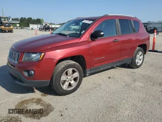 2016 Jeep Compass Sport with VIN 1C4NJCBA8GD763381, listed as a Copart auction lot 52427695 with 154,867 mi miles and Clean Title. Bid and sale history available at DreamBid. Image 1.