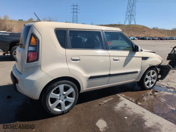 2010 Kia Soul + with VIN KNDJT2A29A7027200, listed as a Copart auction lot 53189315 with 0 mi miles and Salvage Title. Bid and sale history available at carsss.com. Image 3.