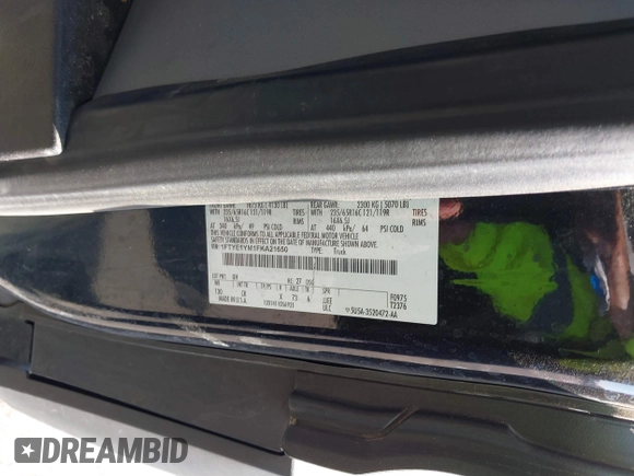 2015 Ford Transit Cargo с VIN 1FTYE1YM1FKA21650, выставлен на аукционе IAAI как лот 40187004 с пробегом 173 971 миль миль и . История ставок и продаж доступна на DreamBid. Изображение 9.