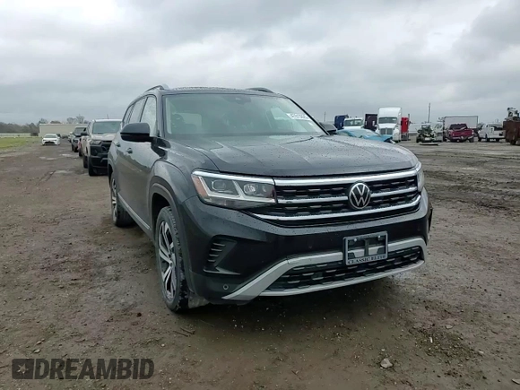 2022 Volkswagen Atlas SEL z VIN 1V2BR2CA7NC535488, wystawiony jako Copart lot #47613025 z przebiegiem 39 834 mil mil oraz Szkoda całkowita • Salvage title. Historia ofert i sprzedaży dostępna na DreamBid. Obrazek 11.