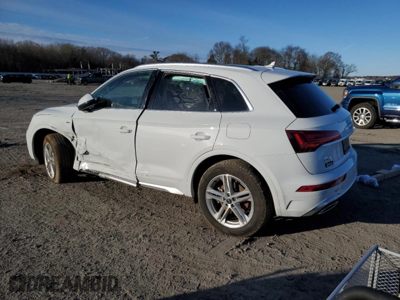 2024 Audi Q5 S line Premium Plus with VIN WA1E2AFY9R2050393, listed as a Copart auction lot 42951605 with Not provided miles and Salvage title. Bid and sale history available at DreamBid. Image 2.