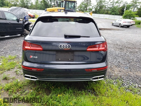 2018 Audi SQ5 with VIN WA1C4BFY5J2160840, listed as a Copart auction lot 59074103 with 48,523 mi miles and . Bid and sale history available at DreamBid. Image 6.