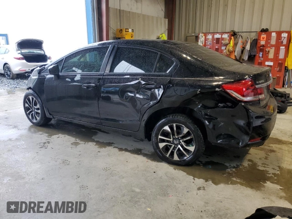 2015 Honda Civic EX with VIN 19XFB2F81FE268648, listed as a Copart auction lot 51818275 with 137,346 mi miles and Salvage Title. Bid and sale history available at carsss.com. Image 2.