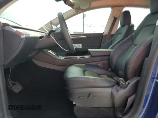 2024 Tesla Model Y with VIN 7SAYGDED0RF102479, listed as a Copart auction lot 55431975 with 23,989 mi miles and Salvage title. Bid and sale history available at DreamBid. Image 7.