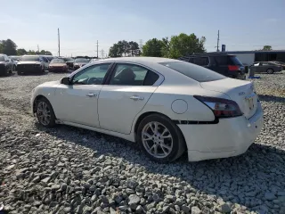 2013 Nissan Maxima S with VIN 1N4AA5AP7DC844413, listed as a Copart auction lot 55042445 with 197,861 mi miles and Salvage Title. Bid and sale history available at DreamBid. Image 2.