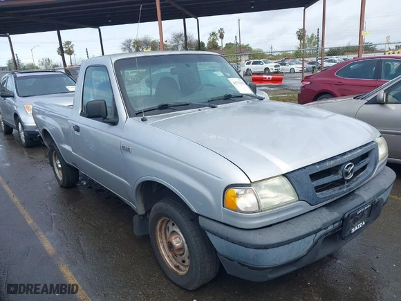 2003 Mazda B-Series 2WD Truck SX with VIN 4F4YR12D03TM16560, listed as a IAAI auction lot 41771702 with 94,027 mi miles. Bid and sale history available at carsss.com. Image 1.