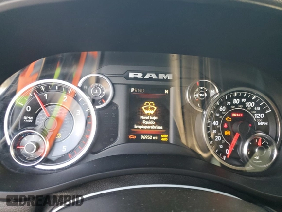 2019 Ram 3500 Big Horn with VIN 3C63RRLL1KG534000, listed as a Copart auction lot 50979625 with 96,952 mi miles and Clean Title. Bid and sale history available at carsss.com. Image 9.