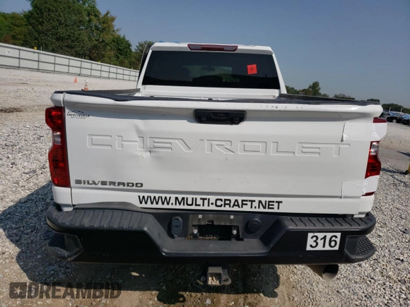 2022 Chevrolet Silverado 1500 with VIN 2GC4WLEY8N1200510, listed as a Copart auction lot 67848814 with 62,899 mi miles and Salvage Title. Bid and sale history available at DreamBid. Image 6.